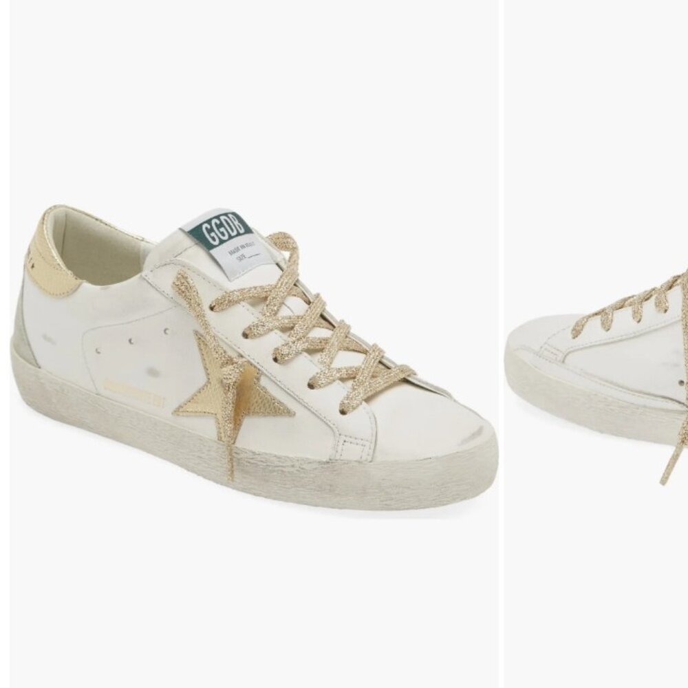 Golden Goose Super Star sz 39 gold / white